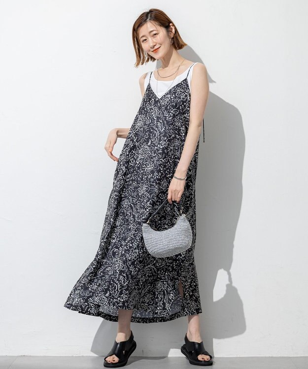 23区 L 【洗える】ヘルシーインナー タンクトップ ホワイト系