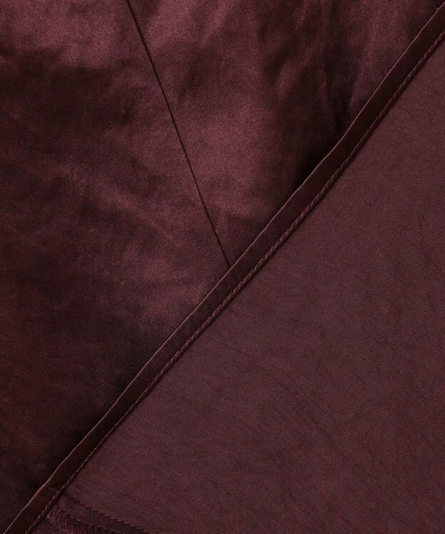 uncrave アセテートヴィンテージサテン キャミソールブラウス バーガンディ