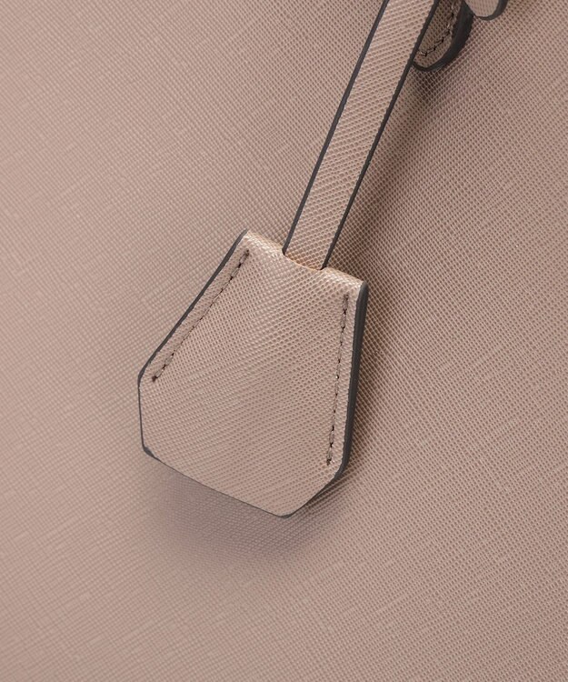 style code 【MERCURYDUO/マーキュリーデュオ】通勤、通学、リクルート両アオリポケットA4トートバッグ　キーチャーム付 オーク