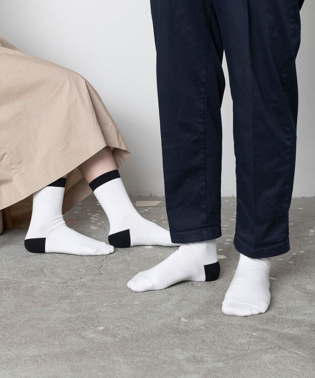 TRICOTE 【en】コットンソックス 90WHITE
