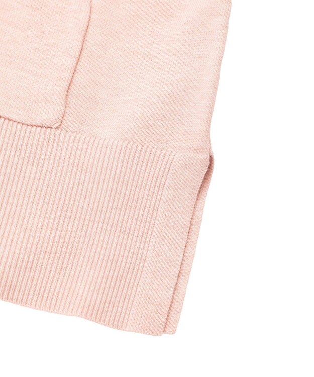 AMERICAN HOLIC 【WEB限定】バイパチVネックルーズカーディガン Pink