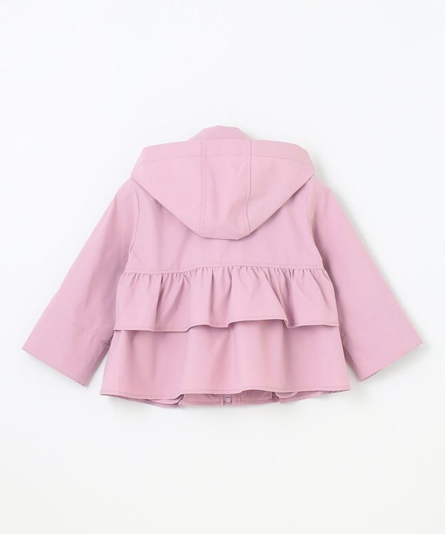 組曲 KIDS 【100㎝】【撥水】フリル マウンパ ラベンダー系