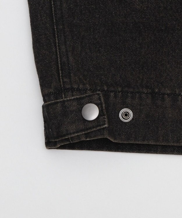 WEGO 【25年秋冬新作/MLサイズ展開】ワーカーズZIPジャケット デニムブラックソノタ