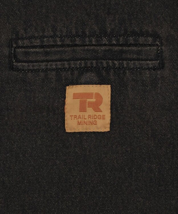 WEGO 【25年秋冬新作/MLサイズ展開】ワーカーズZIPジャケット デニムブラックソノタ