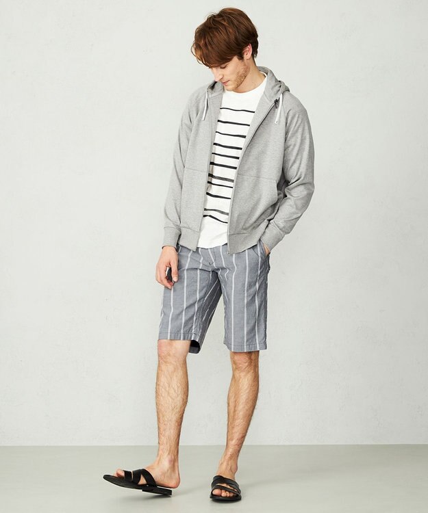 JOSEPH ABBOUD MOUNTAIN 【SPACE】レザーサンダル ブラック系