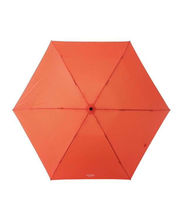MOONBAT 【大きめ】マッキントッシュ フィロソフィー 折りたたみ傘 Barbrella 超軽量 約85g 無地 55cm オレンジ