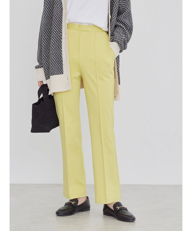 AMERICAN HOLIC 美・美・美　ポンチフレアパンツ Yellow