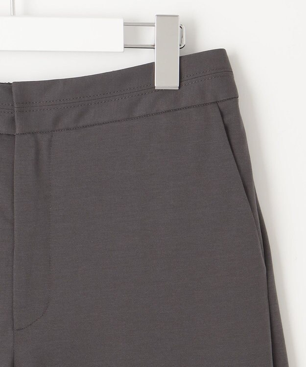 J.PRESS LADIES L 【洗える】ジャージー ワイド パンツ スレート系