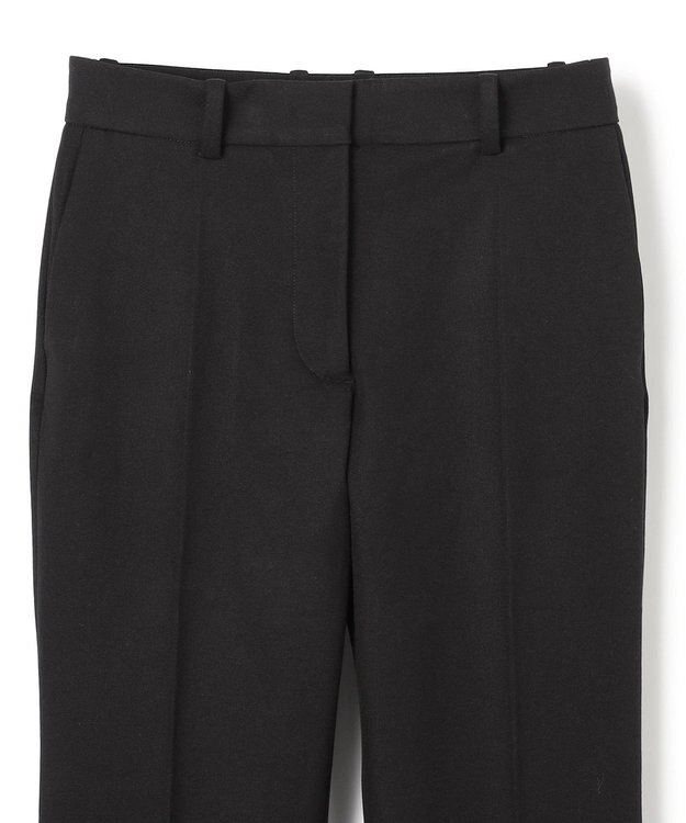 JOSEPH 【FOUNDATIONS】ギャバジンストレッチ　ストレートレッグトラウザーズ Black