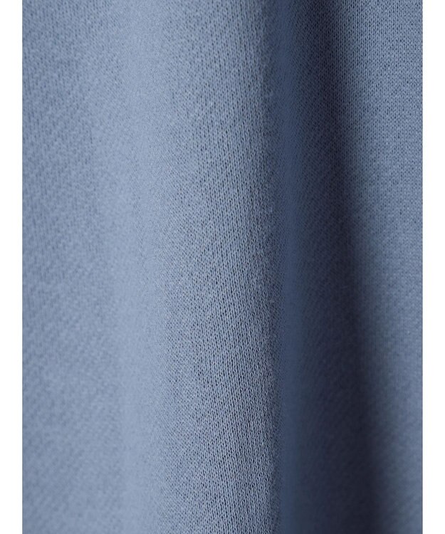 CRAFT STANDARD BOUTIQUE 裏起毛クルーネックチュニック Sax