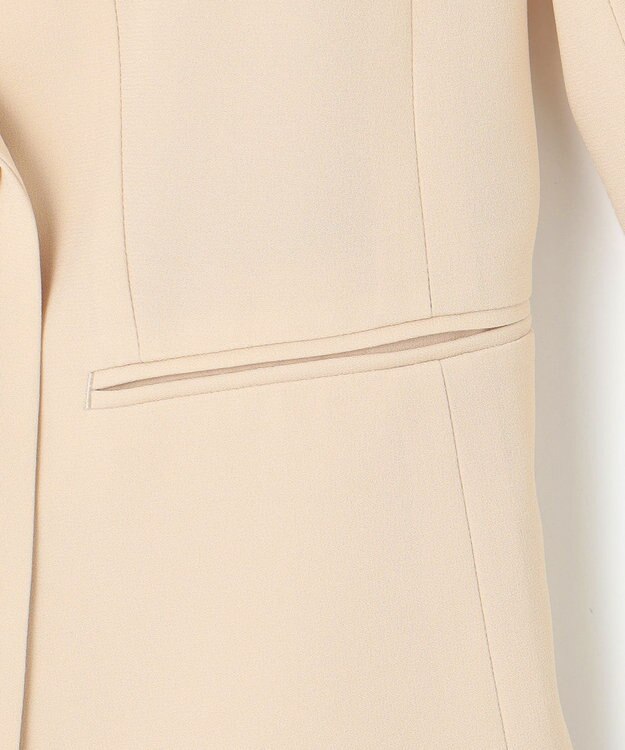 BEIGE， 【洗える】CINDY / ダブルブレストジャケット Sheer Orange