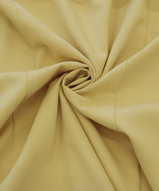 Tiaclasse 【洗える】パフスリーブチュニックブラウス イエロー