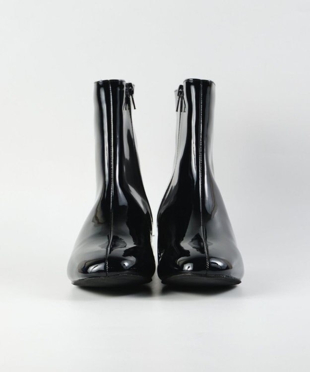 BONTRE 【MIONOTIS/ミオノティス】ビジューヒールブーツ/40712 ブラックエナメル