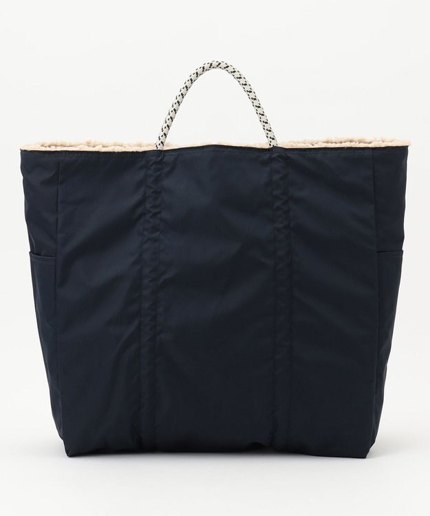 23区 NOMADIS SAC ボア ビッグトート バッグ ベージュ系