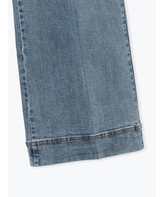 Te chichi ワイドデニムパンツ サックスブルー