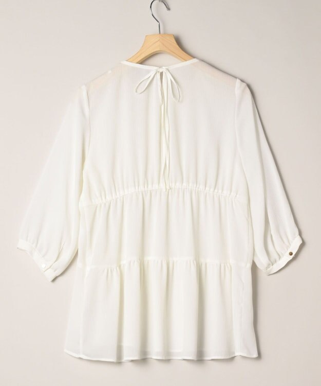 ONWARD Reuse Park 【any SiS】ブラウス春夏 ホワイト