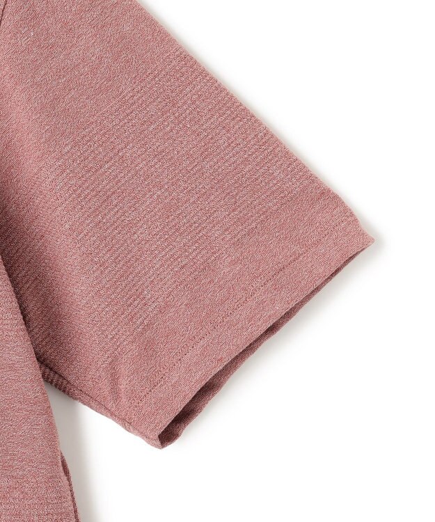 JOSEPH HOMME 新素材【清涼感/ストレッチ】リンクスメランジジャージー　クルーネックカットソー ピンク系