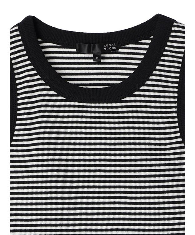 Green Parks ・ＳＵＧＡＲ　ＳＰＯＯＮリブタンクトップ（パット付） Border