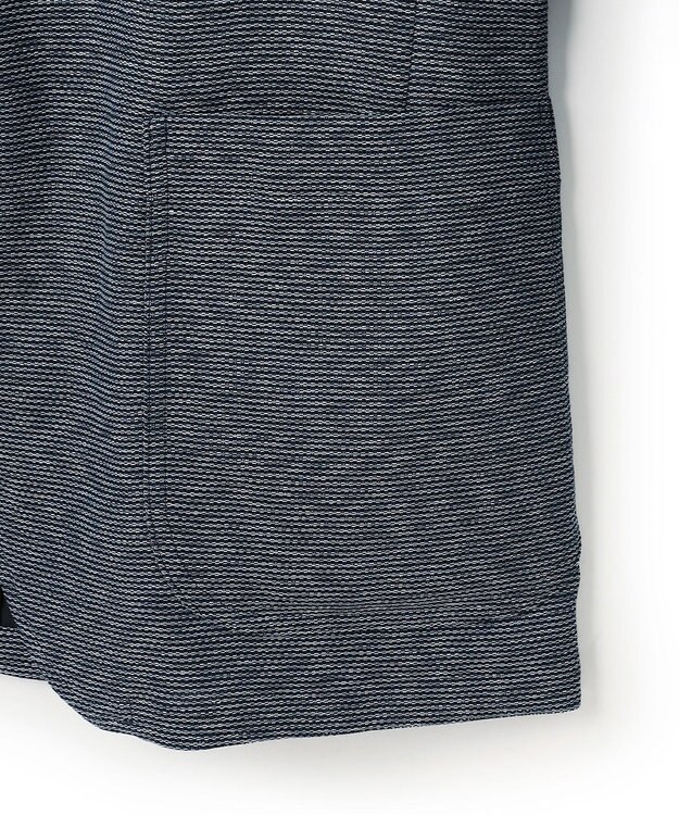 J.PRESS MEN 【NEW STAGE】KASURI DYEING シャツジャケット ネイビー系