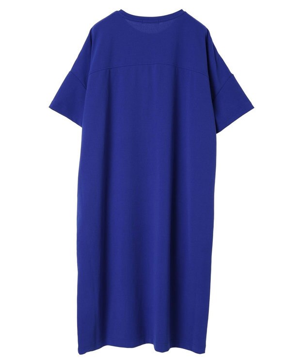 AMERICAN HOLIC 接触冷感カットジョーゼットボックスワンピース Blue