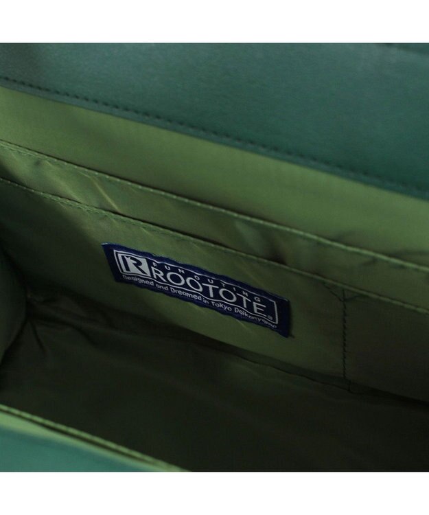 ROOTOTE 6793【自立・インテリアトート】/ LT.RC.リモッテ-C 04：グリーンストライプ