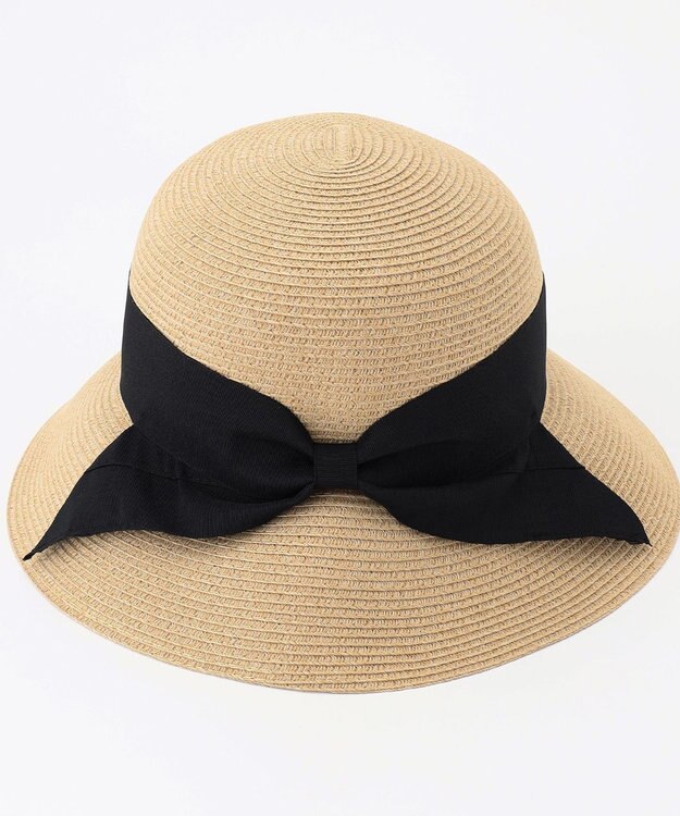 ANY 【UVケア/抗菌防臭】リボンブレードハット ブラック