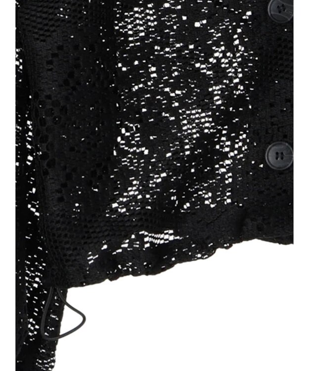 earth music&ecology レースジャケット Black