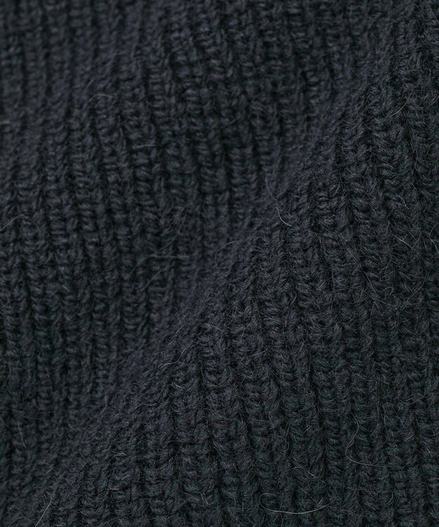 YECCA VECCA パールネックニット Navy