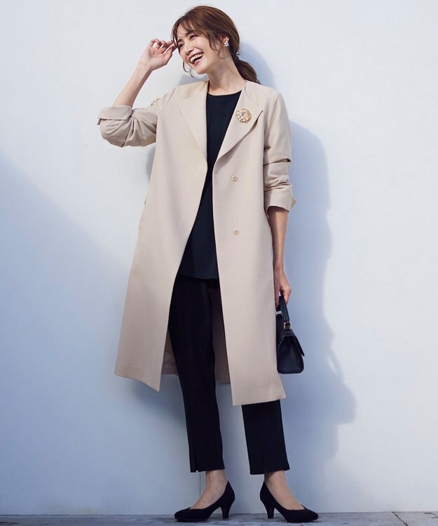 ANY SIS S ノーカラーライト テロンチ アイボリー