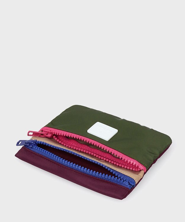 Paul Smith PSカラーブロック ポーチセット ワインレッド