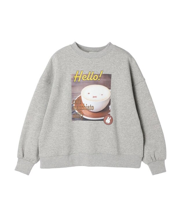 earth music&ecology ｍｉｆｆｙ／ｅａｒｔｈ　ｓｗｅａｔ　ｃｏｌｌｅｃｔｉｏｎ Light Gray