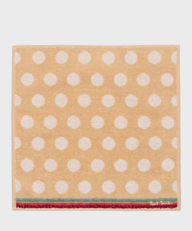 Paul Smith ドット ハンカチ ベージュ