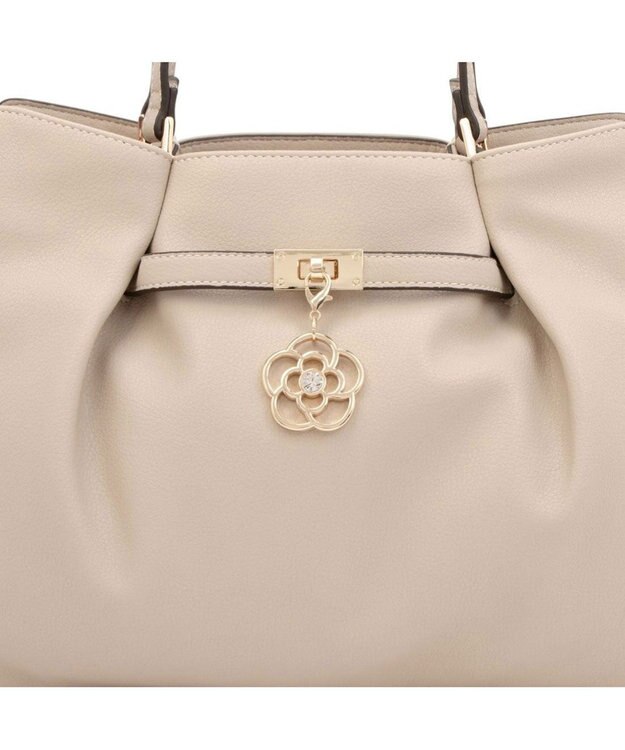 CLATHAS ポルサ ハンドバッグ グレージュ