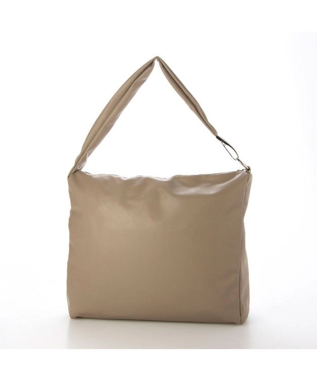 UNBILLION カシュカシュ cachecache / ソフト合皮スクエアホーボーショルダーバッグ オーク