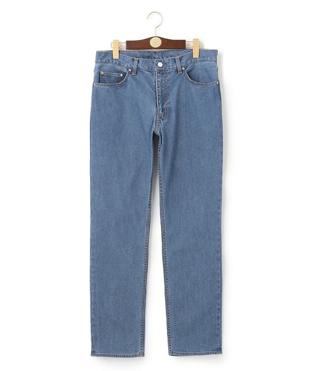 J.PRESS MEN ストレッチシルケットデニム ブルー系