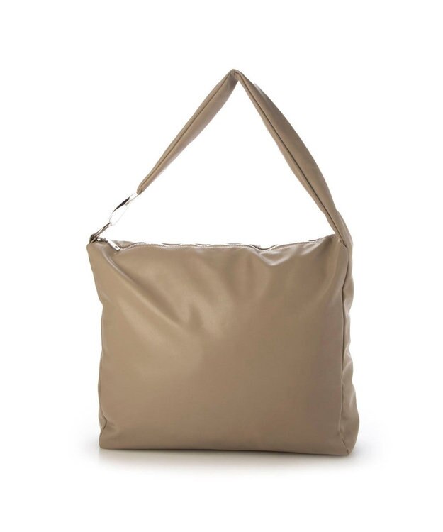 UNBILLION カシュカシュ cachecache / ソフト合皮スクエアホーボーショルダーバッグ オーク