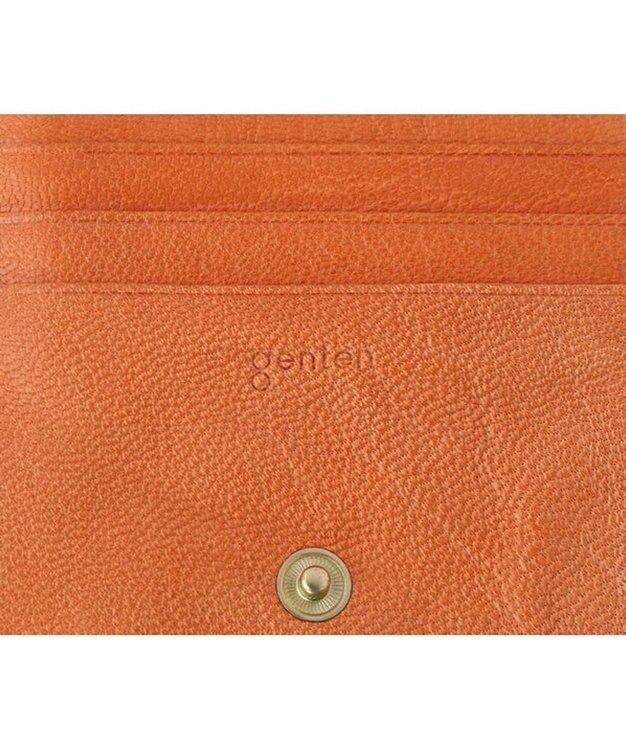 genten ゴートベーシック 二つ折り財布 レンガ