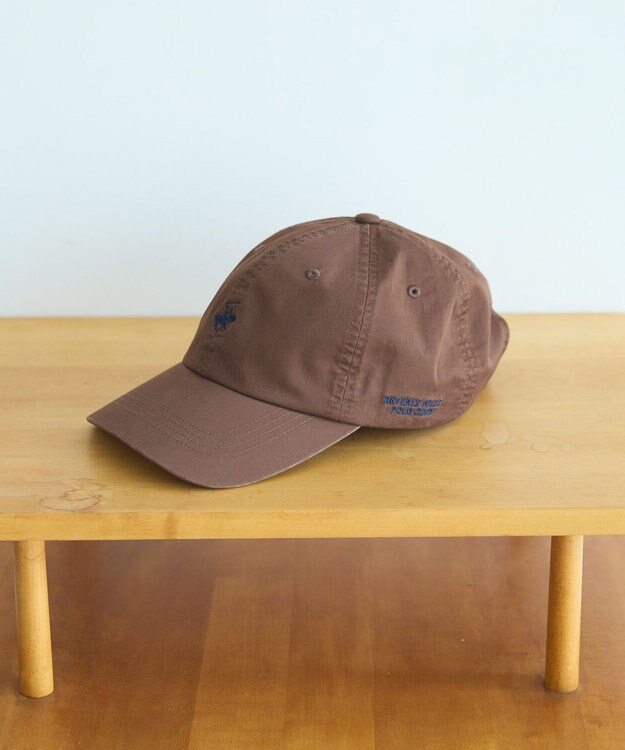 AMERICAN HOLIC ツイル刺繍ＣＡＰ／Ｂ．Ｈ　ＰＯＬＯ　ＣＬＵＢ Brown