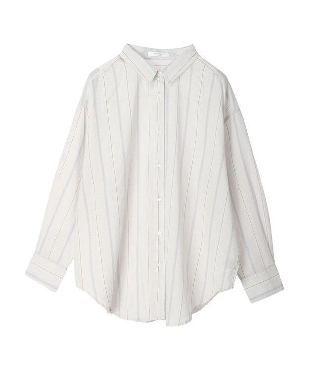 Green Parks ローンオーバーシャツ Stripe