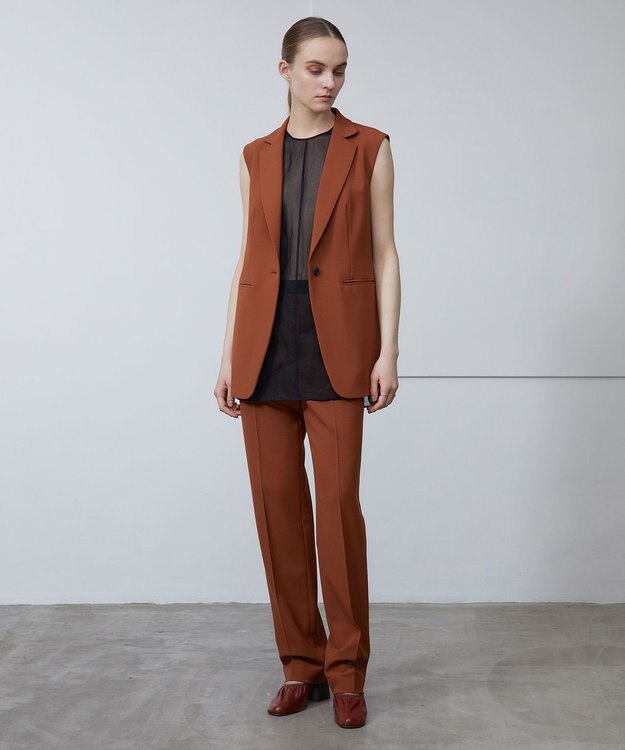 BEIGE， RENTY / ジレ Amber x Black