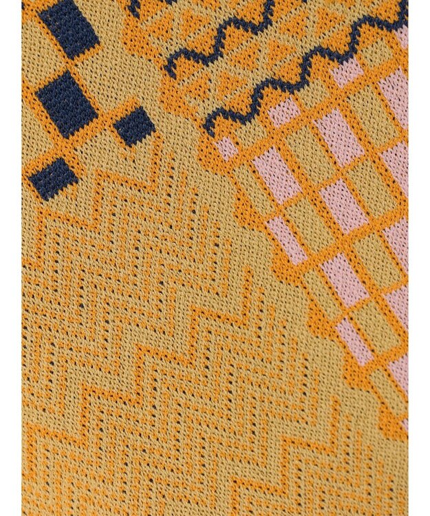 Green Parks ■ＥＳＣＡＲ　ダブルジャカードニットタンク Orange