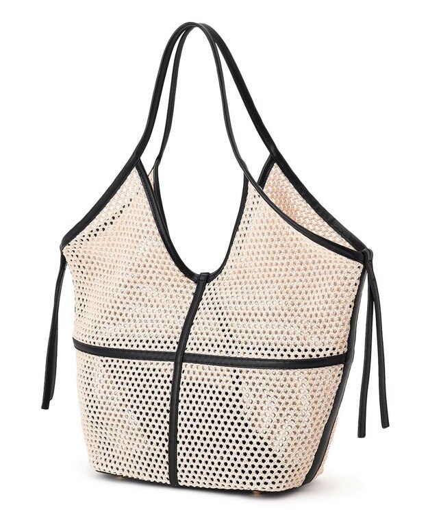 23区 【Oggi7月号掲載】メッシュ トートバッグ ブラック系