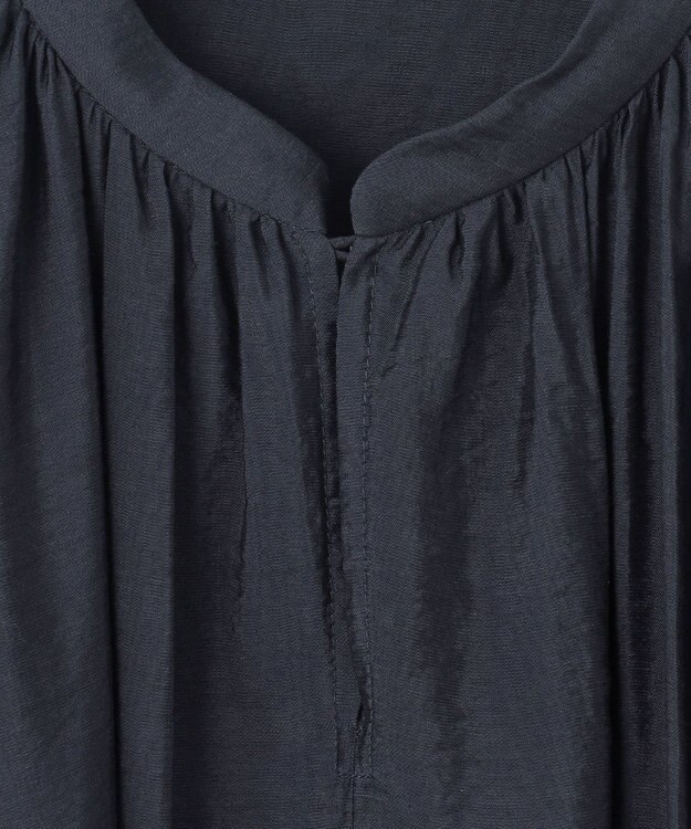 UNFILO 【撥水】ヴィンテージライク ワンピース ネイビー