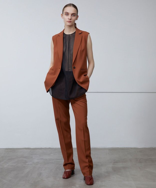 BEIGE， RENTY / ジレ Amber x Black