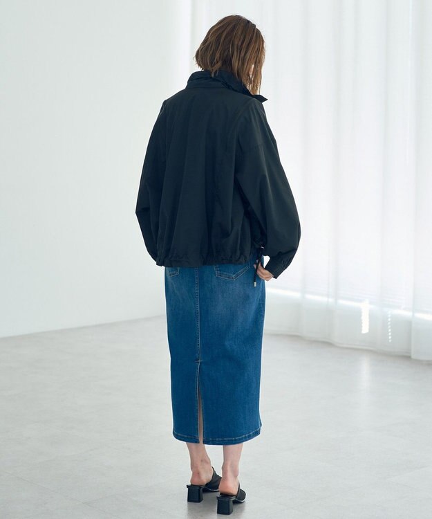 YECCA VECCA ハイウエストデニムスカート Indigo