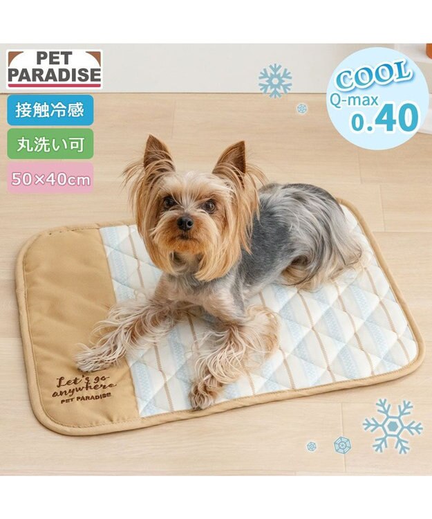 PET PARADISE ペットパラダイス ナチュラル クールマット Ｓ ライトブラウン