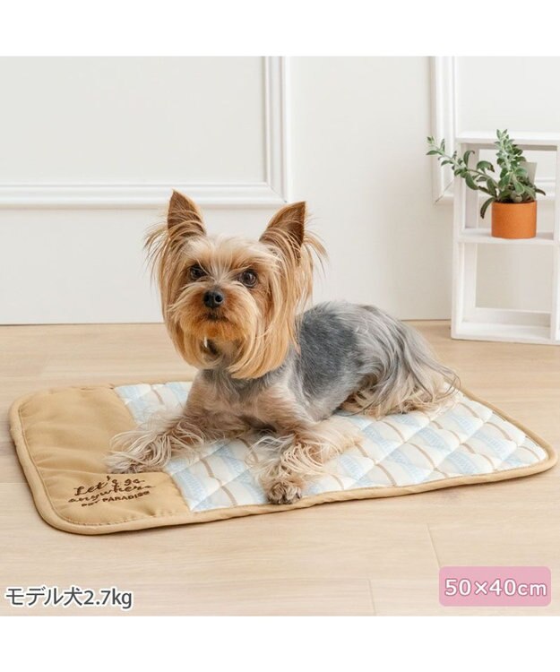 PET PARADISE ペットパラダイス ナチュラル クールマット Ｓ ライトブラウン