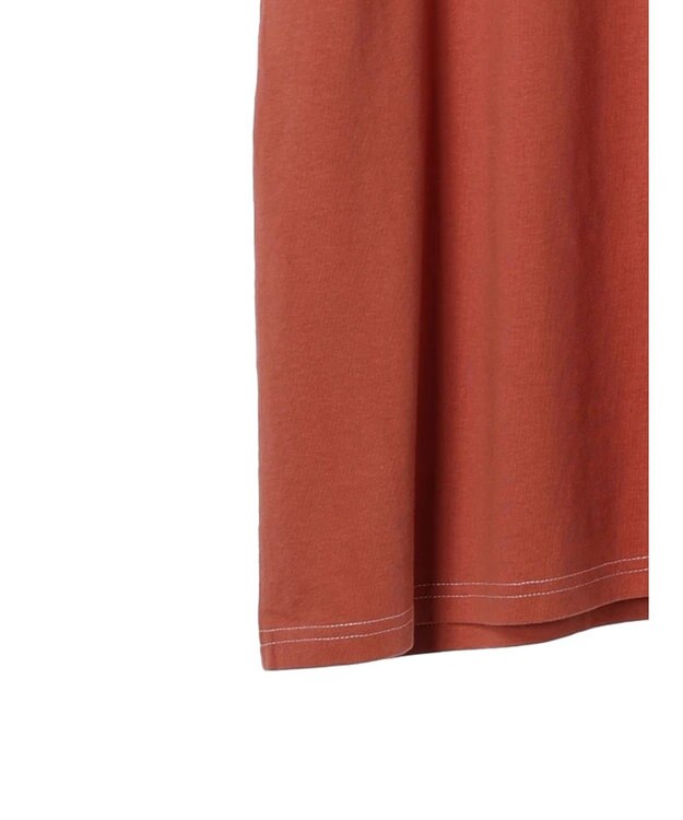 Green Parks ・ＳＵＧＡＲ　ＳＰＯＯＮ【ＣＯＯＬ】ステッチＴＥＥワンピ Orange