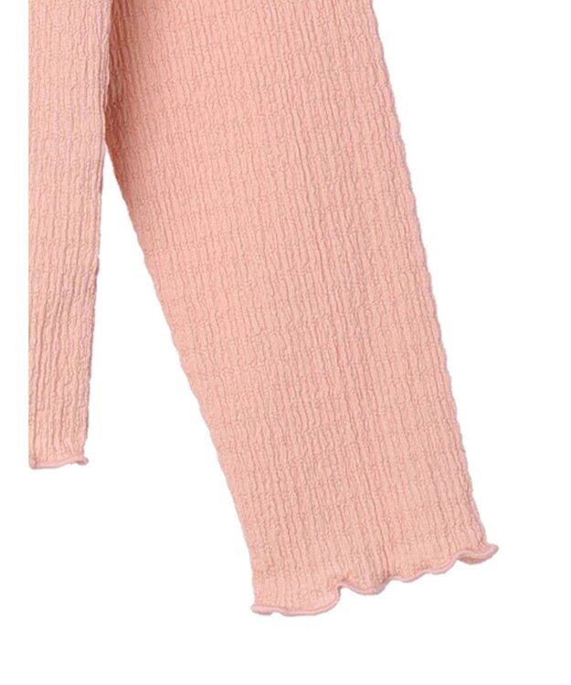 earth music&ecology ジャガードハイネックメローインナー Pink