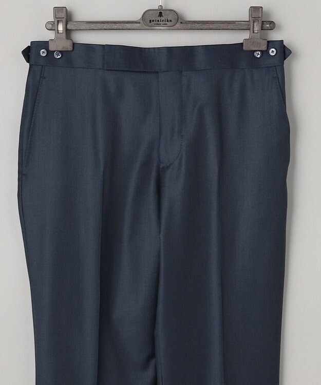 GOTAIRIKU シワになりにくい/通年素材【御幸毛織/みゆきけおり】Superio160 スーツ_ダークグリーン ダークグリーン系8